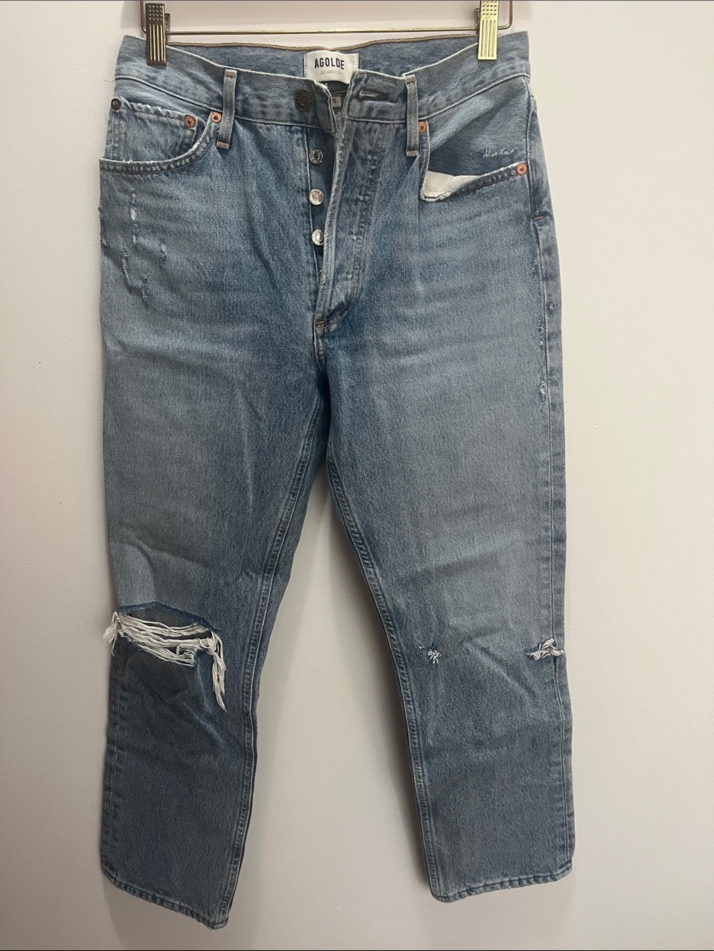 Agolde Riley Crop Jeans Size 26